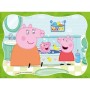 Ravensburger - Puzzle Peppa Pig 4 puzzle in cutie 12 16 20 24 piese Ravensburger - 2